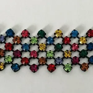 Zara | Accessories | Zara Jewel Maxi Chain Belt Multicolor  display picture 1